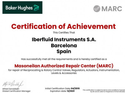 Certificado MARC