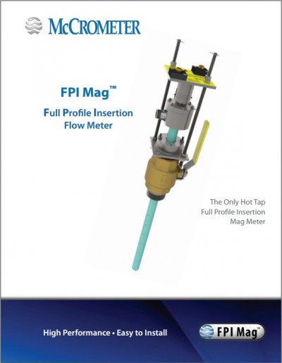 Full Profile Insertion Flow Meter