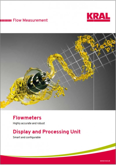 Flowmeters - Display and Processing Unit
