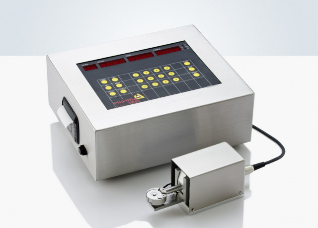 Tableta magnética para calibración dinámica y calificación periódica de instrumentos de prueba de dureza de tabletas - PT MT3